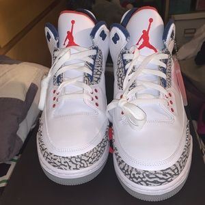 Nike Men's Air Jordan 3 Retro OG White